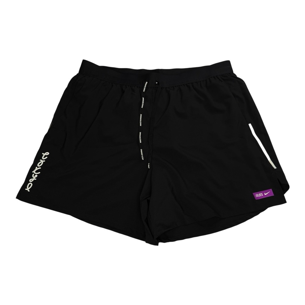 Nike Flex Stride Tokyo 5" Running Shorts Black Men's Large CT2845-010 NWT